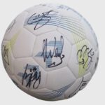 1. Handball THW Kiel mit Spieler-Unterschriften