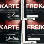 30. 4 Freikarten für das Cinestar Mainz