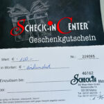 47. Gutschein 100 Euro – Scheck In Center