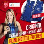 1. Original Deutschland-Trikot von Aline Rotter-Focken persönlich von ihr signiert