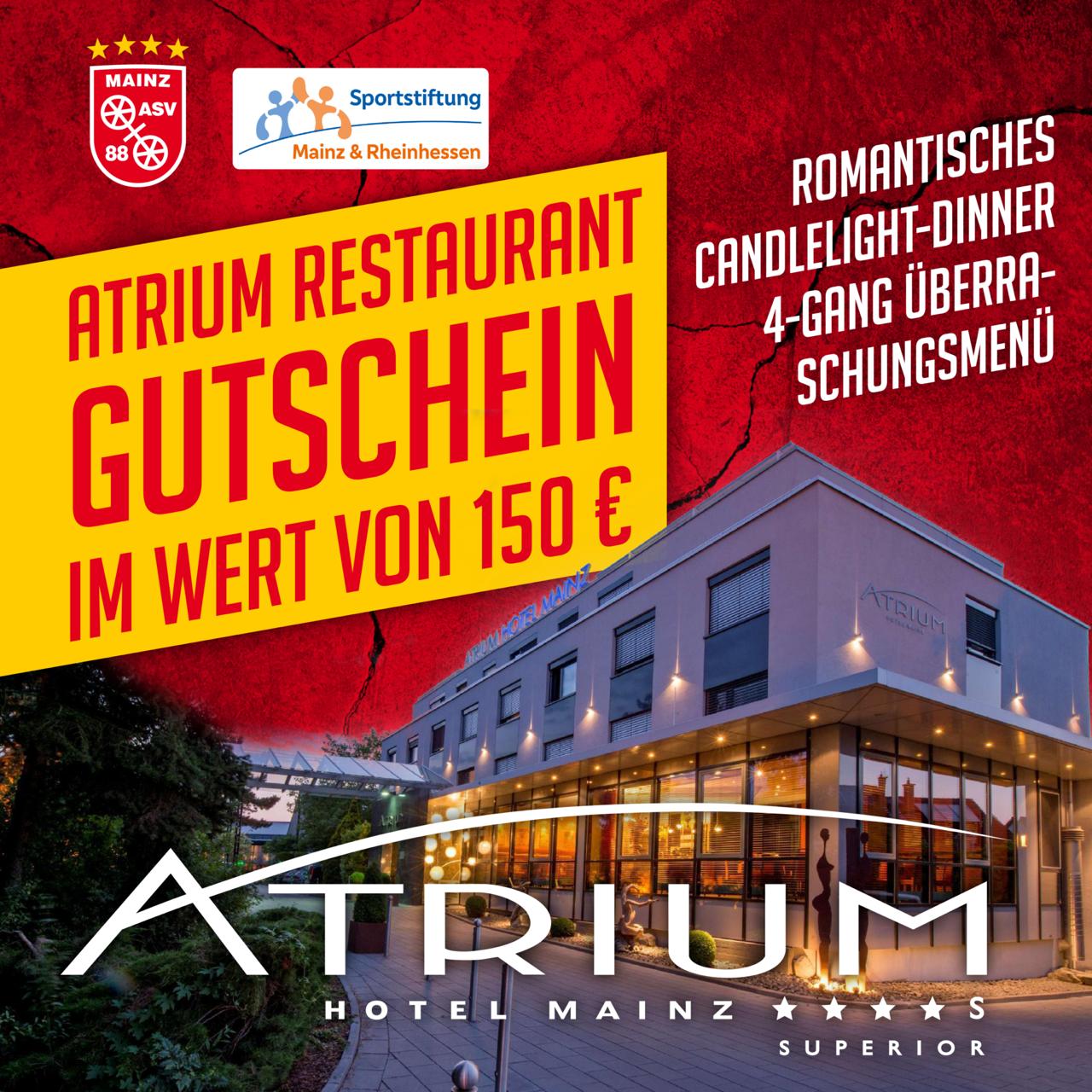 3. Candle-Light-Dinner im Atrium Hotel Mainz – Kopie